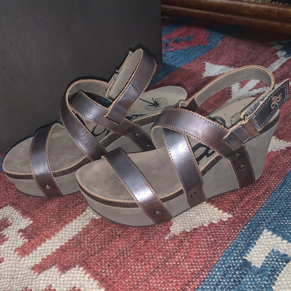 OTBT Sail Wedge Pewter 6.5